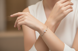 Diamond Open Cuff Bracelet-Saleh Sallom