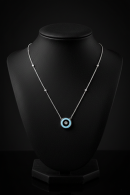 An elegant diamond necklace crafted with refined detailing and timeless appeal.-Saleh Sallom