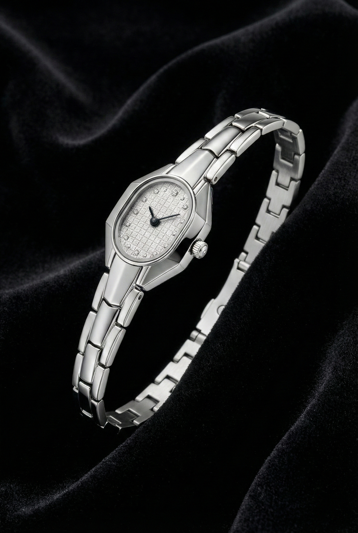 Luxury Natural Diamond Women’s Watch 0.06 Carat D Color VS-SI – Saleh Sallom Jewelry-Saleh Sallom
