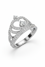 18K White Gold with Laboratory-Grown Diamonds-Saleh Sallom
