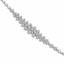 Floral Diamond Bracelet – 2.92 CT in White Gold-Saleh Sallom