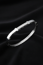 Natural Diamond ID Bracelet-Saleh Sallom