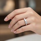 Five Stone Round Diamond Ring in White Gold | 2.18 Carat | VS1 Clarity | Luxury Anniversary Band | Saleh Sallom-Saleh Sallom