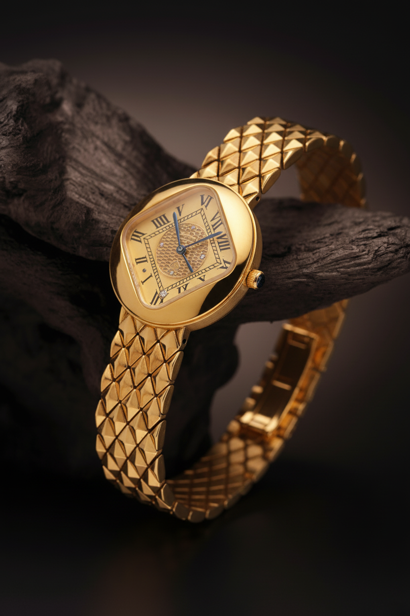 Golden Heritage Diamond Timepiece-Saleh Sallom