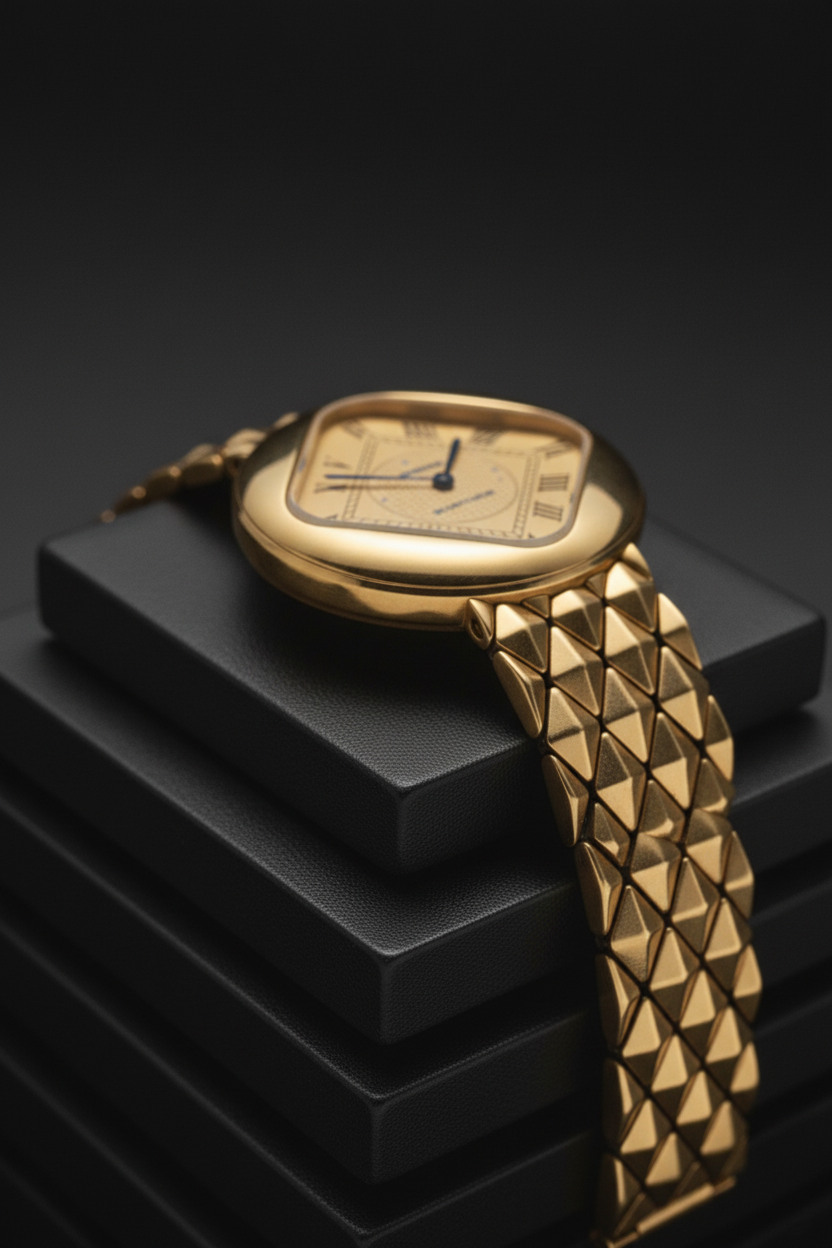 Golden Heritage Diamond Timepiece-Saleh Sallom