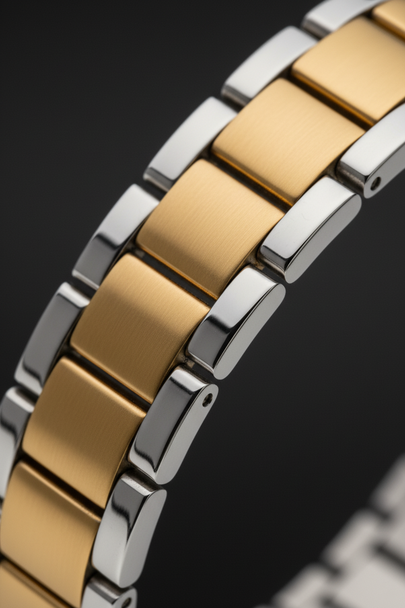 Golden Harmony Diamond Watch-Saleh Sallom