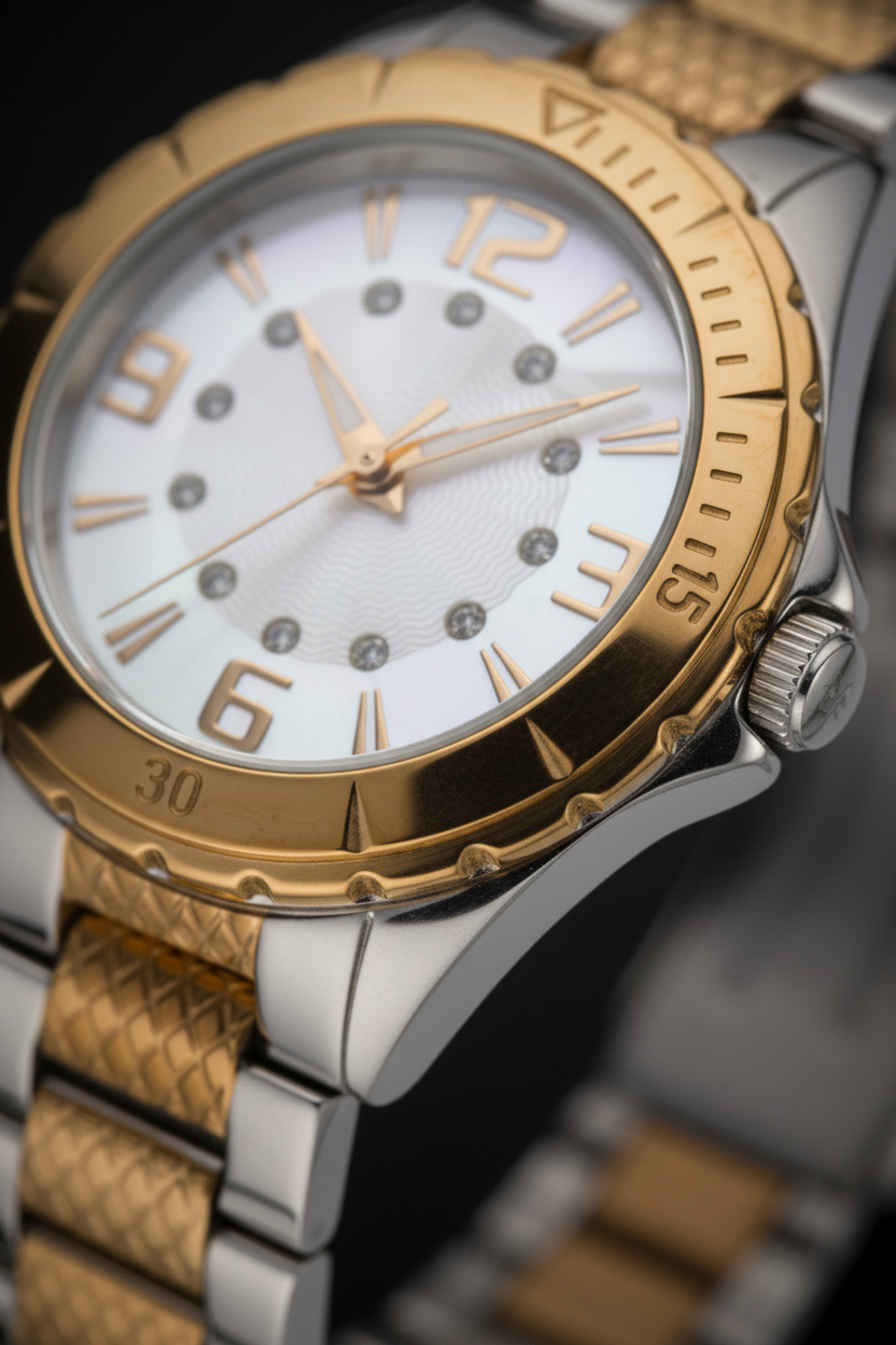 Golden Horizon Diamond Watch Secondary image