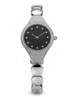 Noir Halo Diamond Watch-Saleh Sallom
