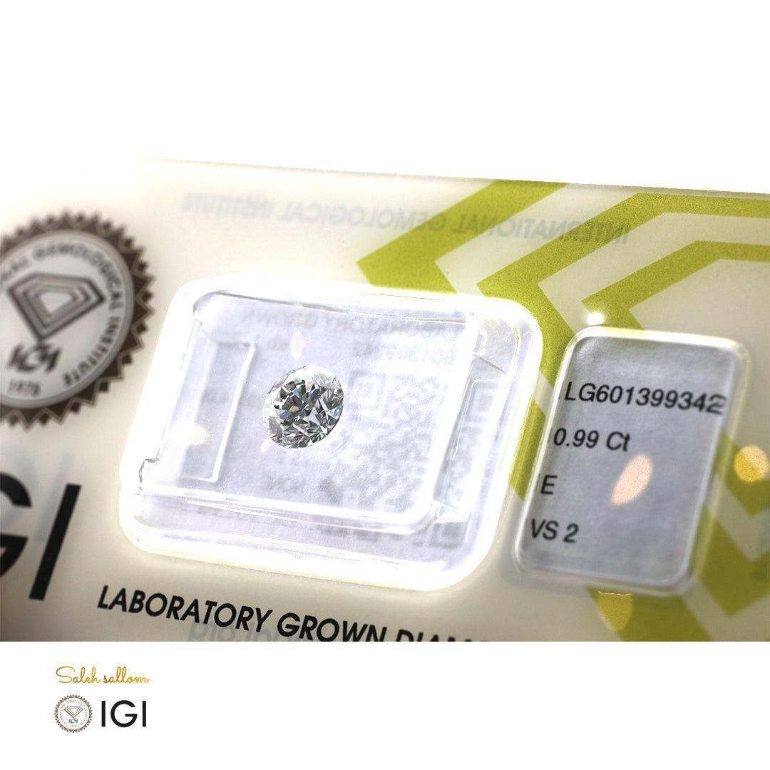 LAB GROWN DIAMOND BY SALEH SALLOM | 0.99 CT - Saleh Sallom