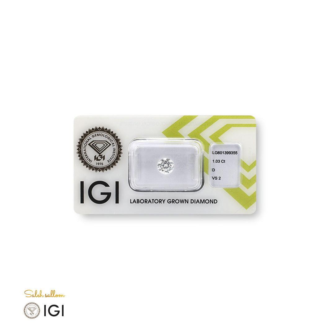 LAB GROWN DIAMOND BY SALEH SALLOM | 1.O3 CT - Saleh Sallom