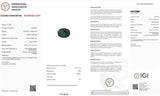 Natural Green Sapphire -  2.02 CT - Saleh Sallom