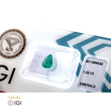 Natural Emerald Stone - 1.02 ct - Saleh Sallom