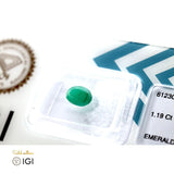 Natural Emerald Stone - 1.19 ct - Saleh Sallom
