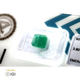 Natural Emerald Stone - 2.80 ct - Saleh Sallom