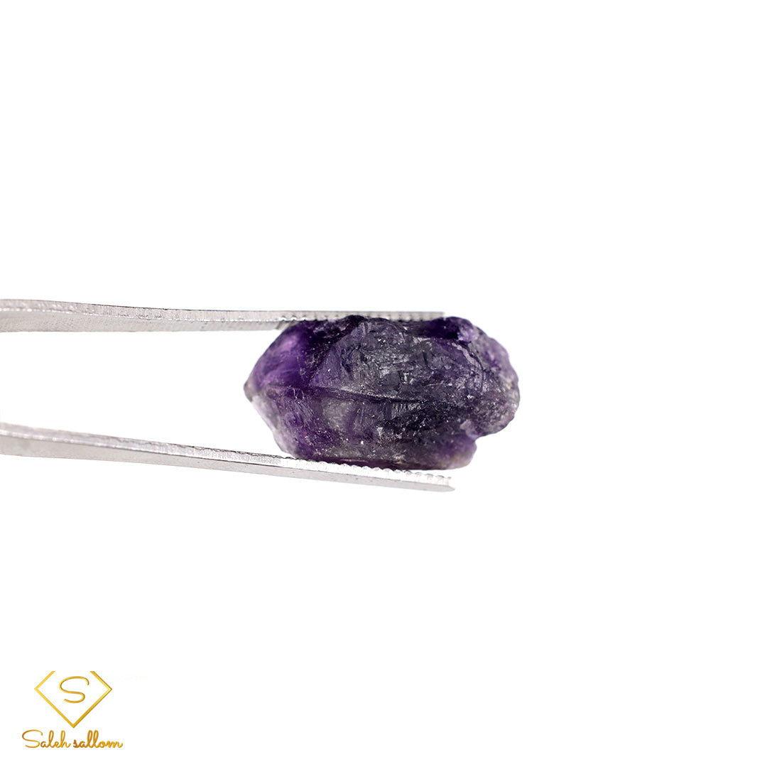 Natural Rough Amethyst -  26.67 ct - Saleh Sallom