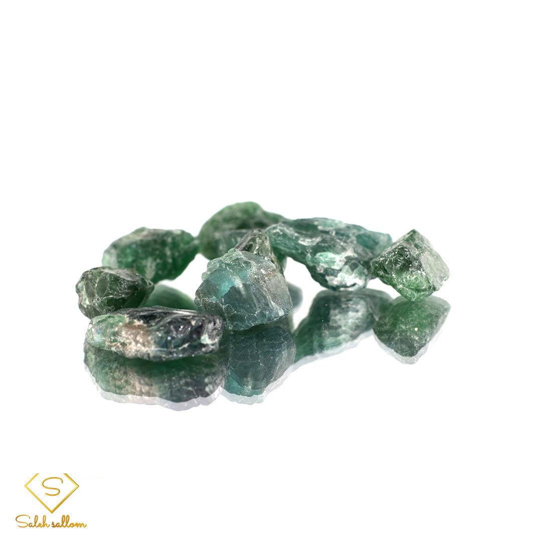 Natural Rough Apatite -9 pcs - Saleh Sallom