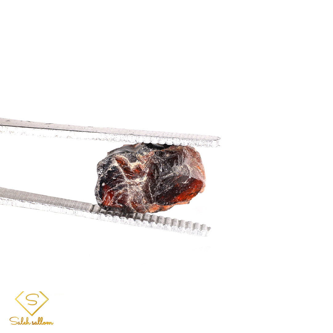 Natural Rough Garnet - 13 pcs - Saleh Sallom