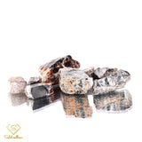 Natural Rough Garnet - 9 pcs - Saleh Sallom