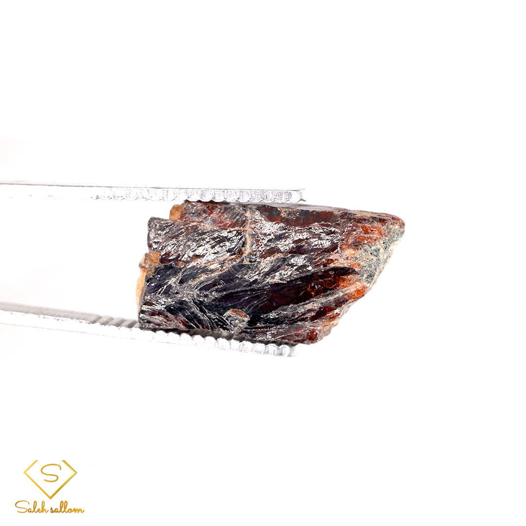 Natural Rough Garnet - 9 pcs - Saleh Sallom
