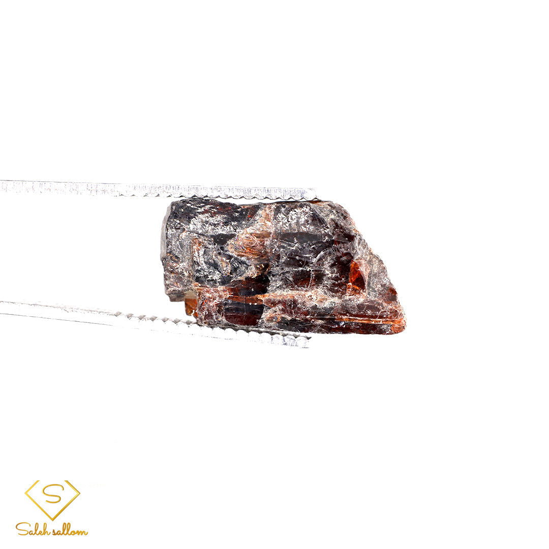 Natural Rough Garnet - 9 pcs - Saleh Sallom