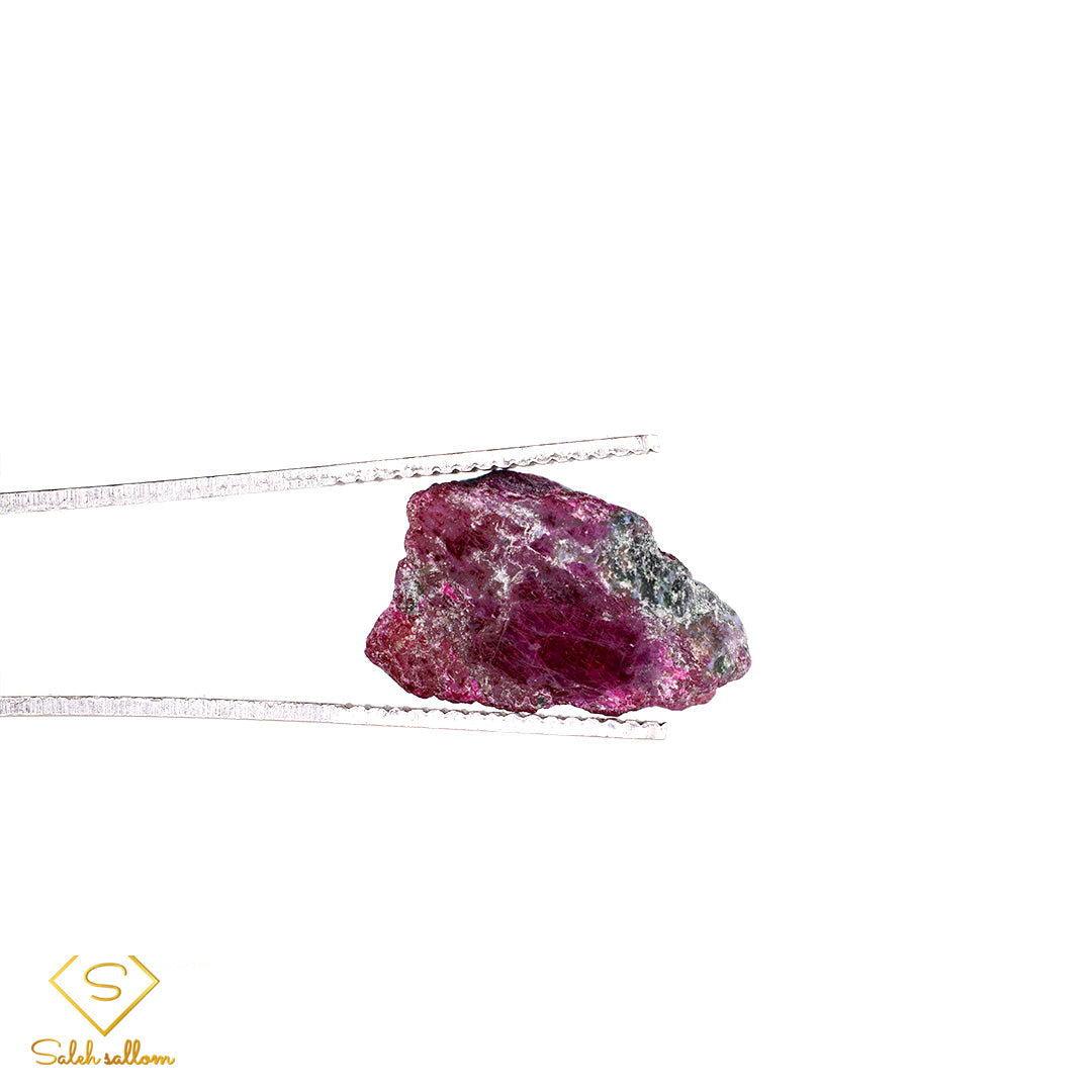 Natural Rough Ruby - 15.35 ct - Saleh Sallom