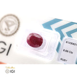 Natural Ruby - 6.69 ct - Saleh Sallom