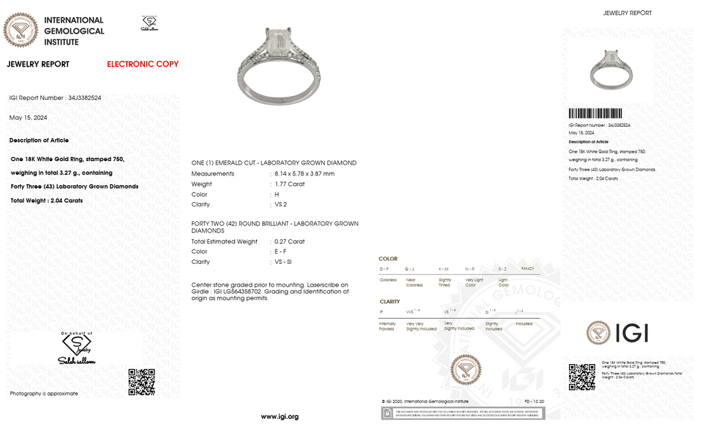 Lab Grown Ring-Saleh Sallom