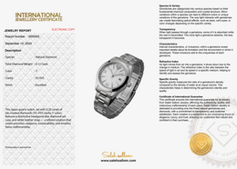 Hexagon Diamond Watch-Saleh Sallom