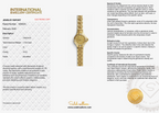 Saleh Sallom 18K Yellow Gold Diamond Watch – 1.50 Carat Natural Diamonds (D Color, VS–SI Clarity)-Saleh Sallom