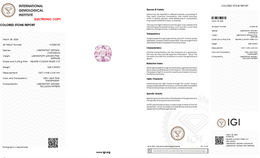 IGI Certified Laboratory Grown Very Light Pink Sapphire | 5.85 Carat Square Cushion Mixed Cut | Luxury Gemstone-Saleh Sallom