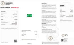 IGI Certified Natural Emerald | 2.77 Carats Emerald Cut | Luxury Gemstone-Saleh Sallom