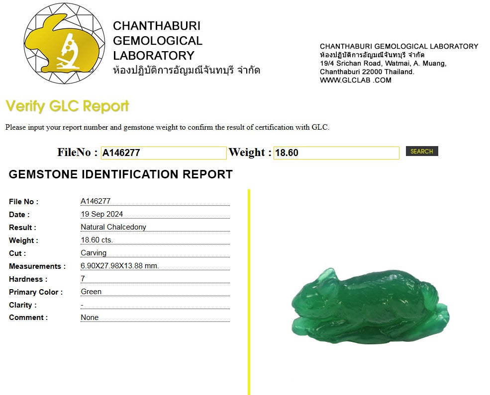 18.60 Ct Natural Green Chalcedony Mouse Carving | Certified Chalcedony Sculpture | Collector Gemstone Artwork