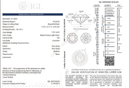 1.26 Carat Natural Fancy Light Silver Diamond – Round Brilliant | SI2 Clarity | Excellent Cut | IGL Certified