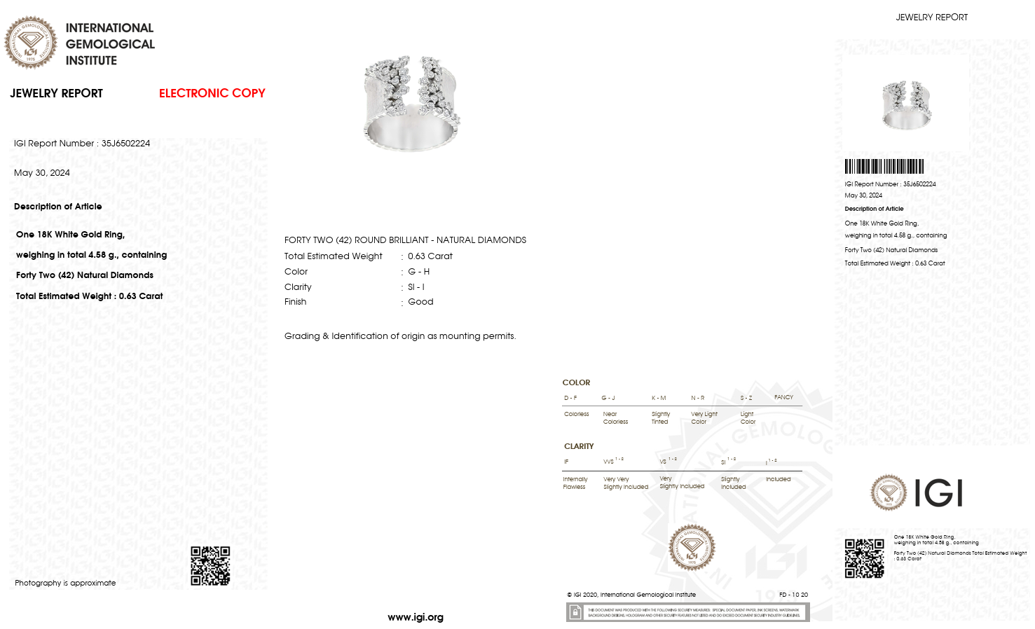 Elegant Diamond Ring – Refined Contemporary Design-Saleh Sallom
