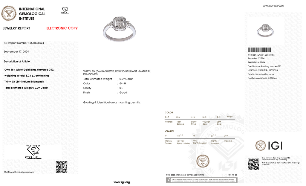 Evil Eye Diamond Necklace 18K Yellow Gold with Natural Diamond Accents-Saleh Sallom