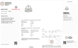 18K White Gold with Laboratory-Grown Diamonds-Saleh Sallom
