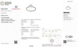 Classic Solitaire Diamond Ring-Saleh Sallom