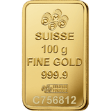Suisse Pamp Queen 24K (999.9) 100g Gold Bar - Saleh Sallom