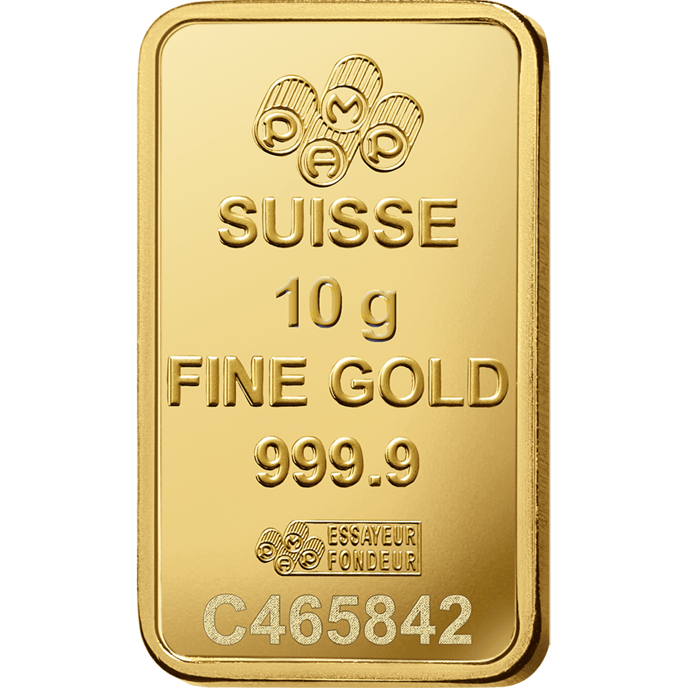 Suisse Pamp Queen 24K (999.9) 10g Gold Bar Gold Bar PAMP 