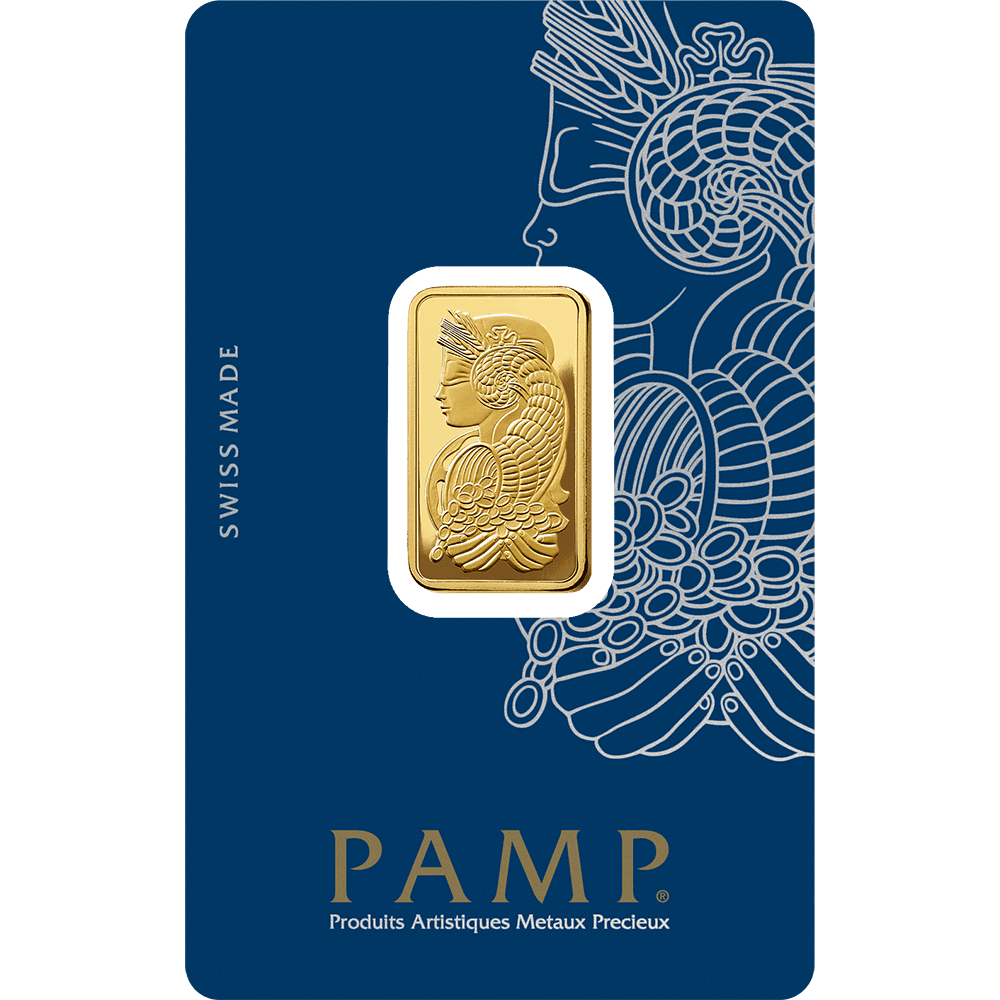 Suisse Pamp Queen 24K (999.9) 10g Gold Bar Gold Bar PAMP 