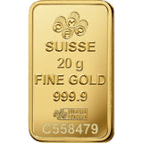 20g Gold Bar Suisse Pamp Queen 24K - Saleh Sallom