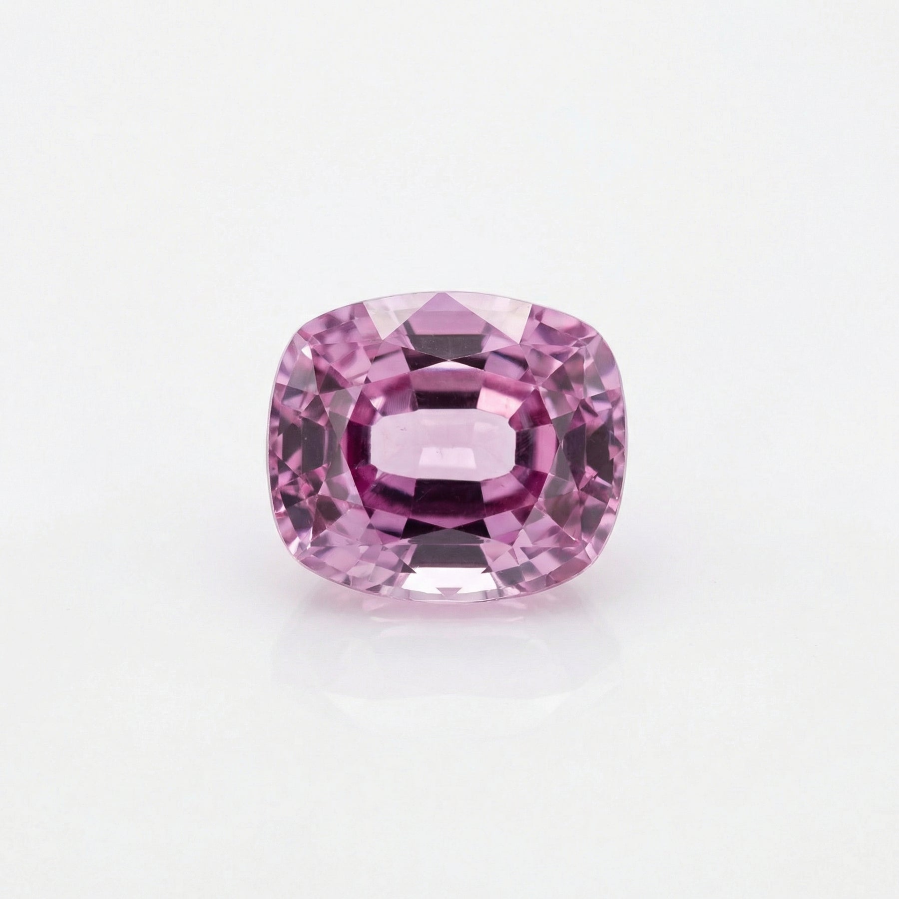 IGI Certified Laboratory Grown Pink Sapphire | 10.41 Carat Cushion Mixed Cut | Luxury Gemstone-Saleh Sallom