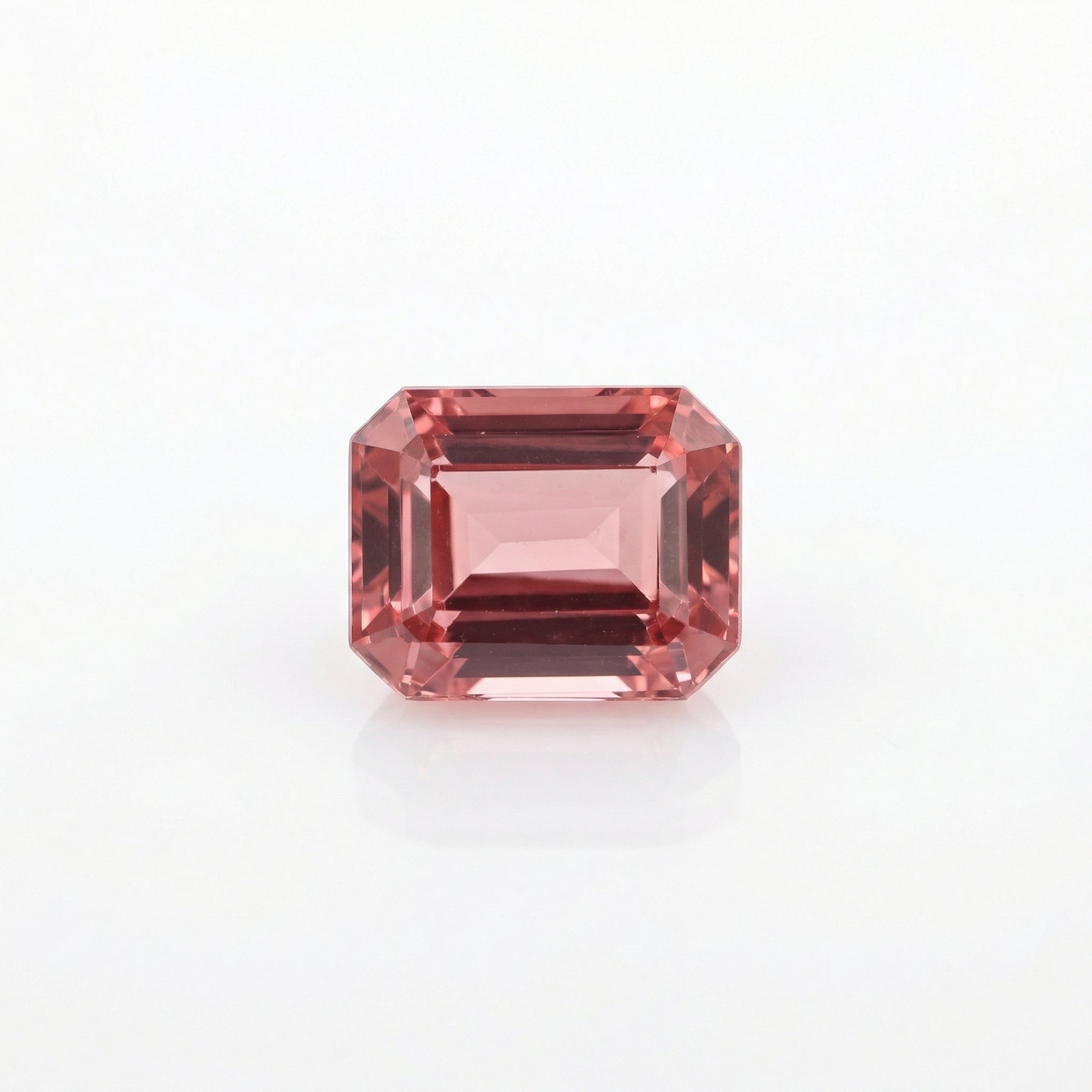 IGI Certified Laboratory Grown Purplish Pink Sapphire | 3.29 Carat Emerald Cut | Luxury Gemstone-Saleh Sallom
