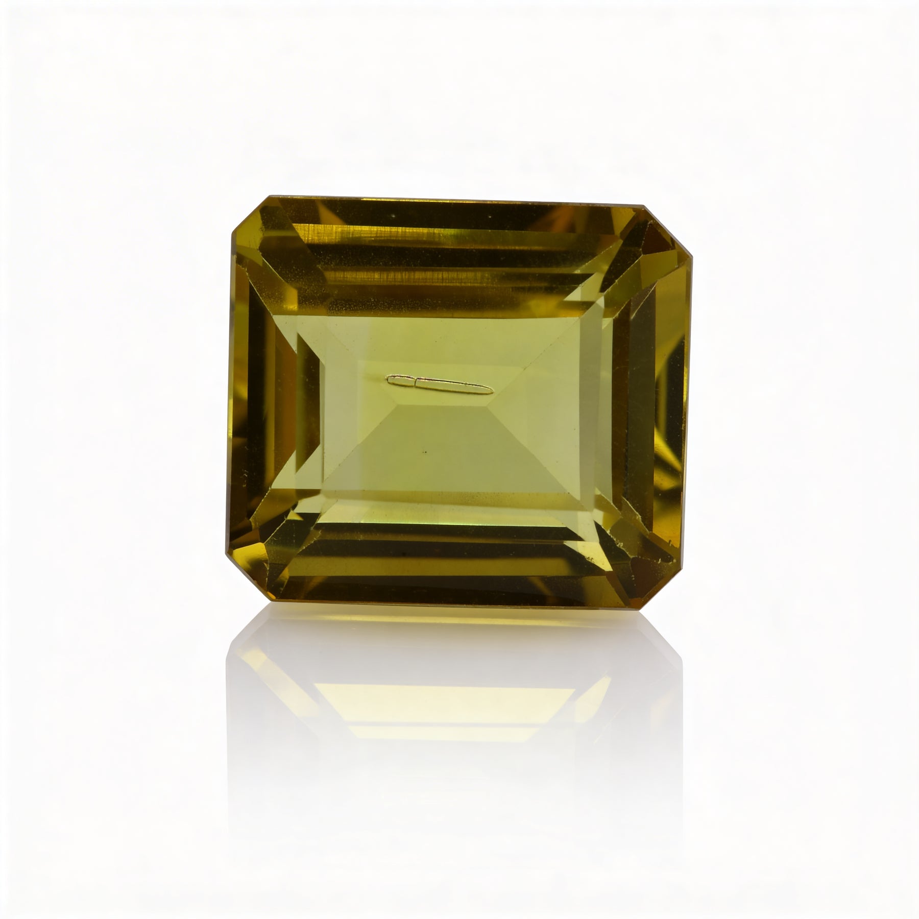 IGI Certified Laboratory Grown Yellow Sapphire | 28.86 Carat Emerald Cut | High-End Luxury Statement Gemstone-Saleh Sallom