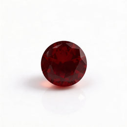 IGI Certified Laboratory Grown Ruby | 13.53 Carat Round Brilliant Cut | Premium Red Statement Gemstone-Saleh Sallom