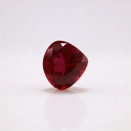 IGI Certified Laboratory Grown Ruby | 11.47 Carat Pear Mixed Cut | Premium Red Statement Gemstone-Saleh Sallom
