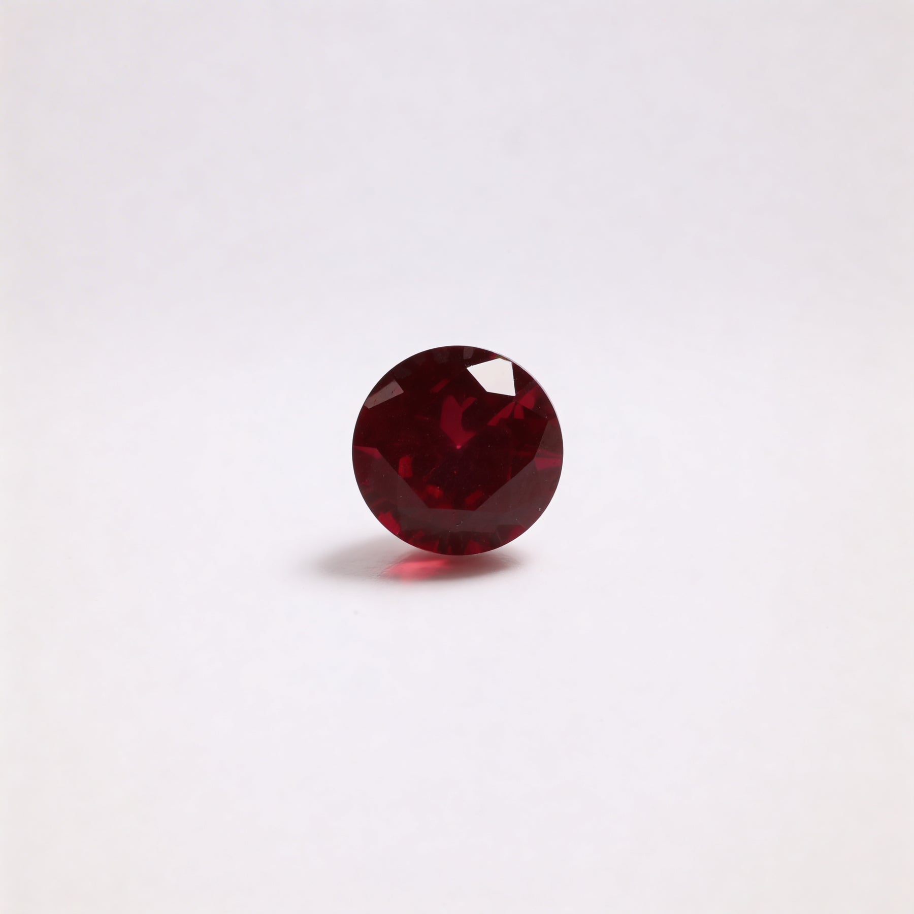IGI Certified Laboratory Grown Ruby | 4.25 Carat Oval Mixed Cut | Purplish Red Fine Gemstone-Saleh Sallom