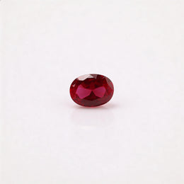IGI Certified Laboratory Grown Ruby | 17.22 Carat Cushion Mixed Cut | Purplish Red Investment-Grade Gem-Saleh Sallom
