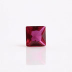 IGI Certified Laboratory Grown Ruby | 1.27 Carat Princess Cut | Purplish Red Ruby Gemstone