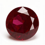 IGI Certified Laboratory Grown Ruby | 1.58 Carat Round Brilliant Cut | Purplish Red Ruby